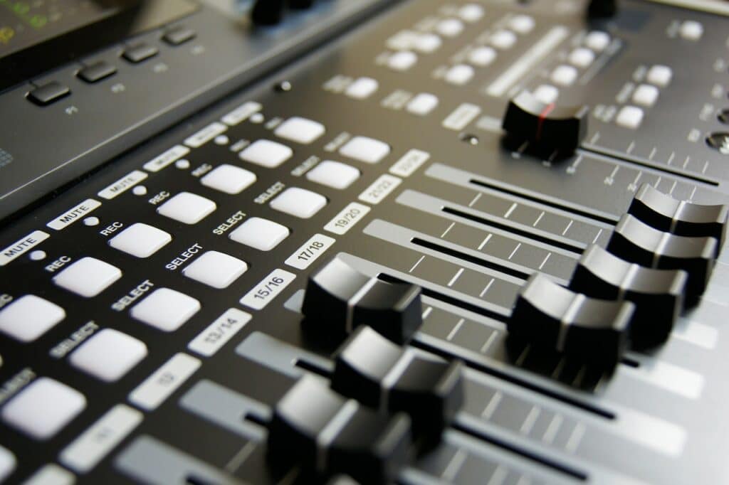 mixing table